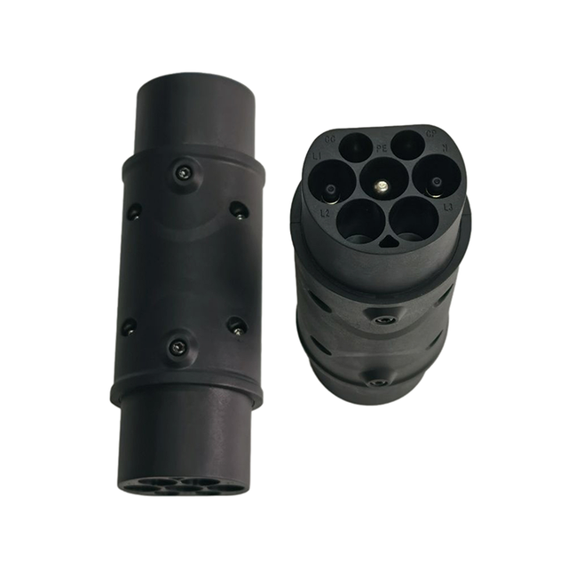 Evtaurus типа 2 до GBT EV Адаптер (IEC 62196 до GB/T) Зарядки китайских электромобилей на станциях типа 2