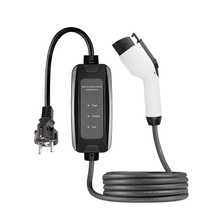 1 фаза 3,5 кВт/7 кВт портативного электромобиля Cee Schuko Plug Модель 2 